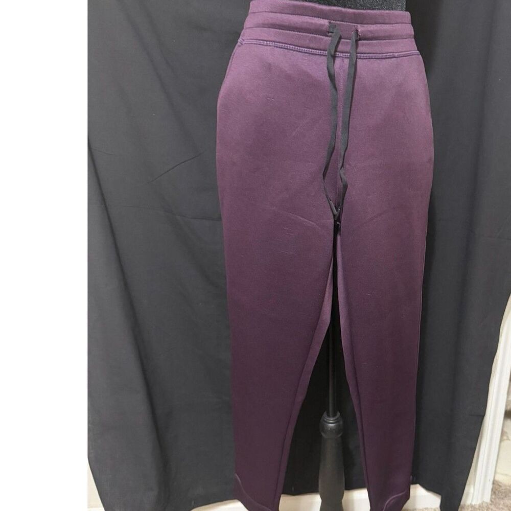 #283 - 32 Degrees Heat Women's Sweatpants Size M Purple Drawstring Lounge Pants